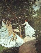 Women in the Garden Claude Monet